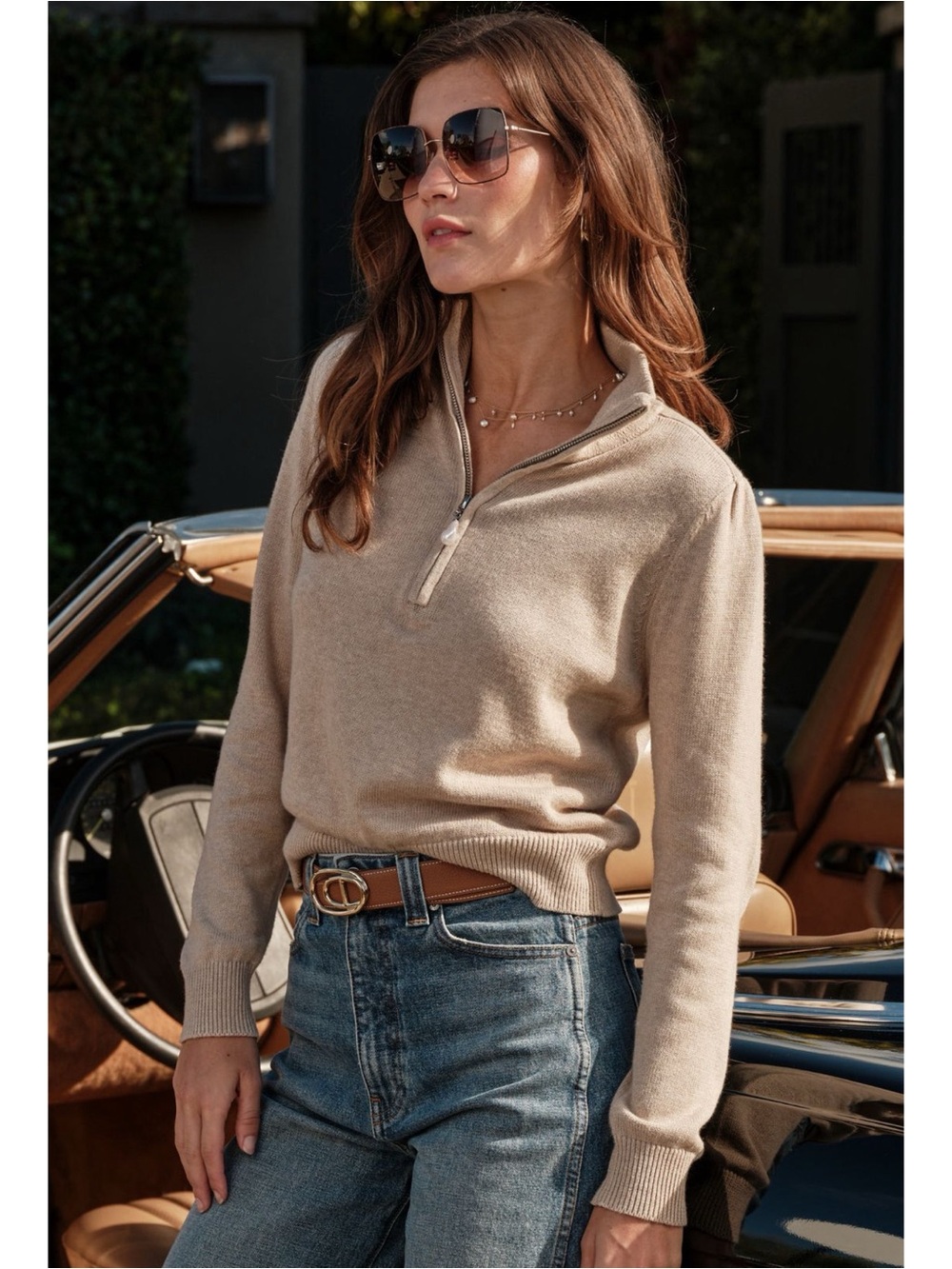 Kilte Los Angeles The Taylor Quarter Zip sweater 3 ( large)